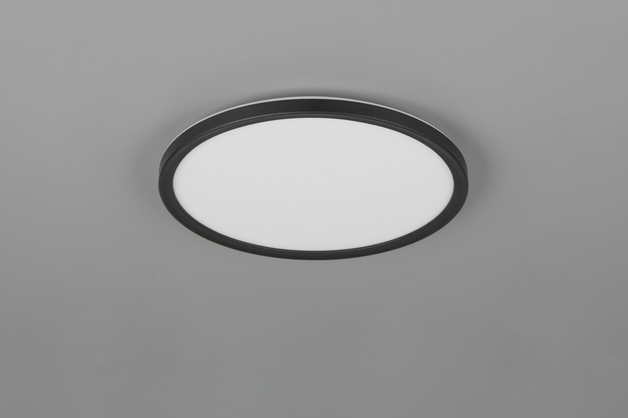 Plafoniera Joko, RL NOW, 29x3 cm, 18W, 1x SMD, plastic, negru - imagine 7